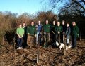 Job done in the new coppice.  The ones that did it.